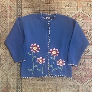 Vintage Flower Cardigan